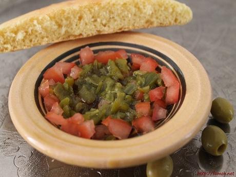 Salade mechouia tunisienne