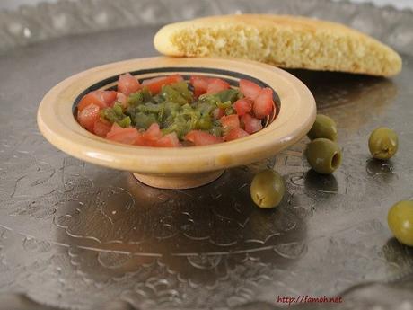 Salade mechouia tunisienne