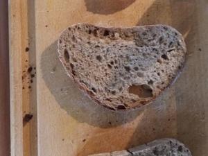 Tartines d'Oeufs brouillés au lard Cliquer sur les photographies pour les agrandir