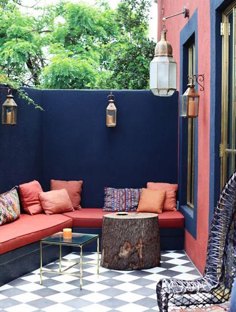 Collectif Project Inside / Des patios hauts en couleur /