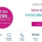 Bouygues : un forfait B&You avec 50 Go d’Internet à 9,99€/mois