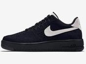 Nike Force Flyknit Black Silver