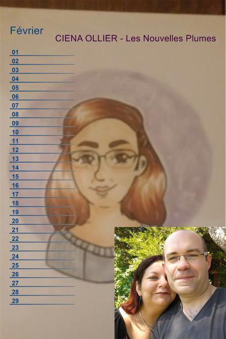 Calendrier des blogueurs: février