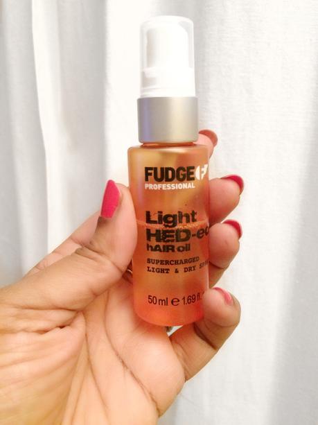 [BEAUTE] CHEVEUX : Fudge Light Hed-Ed Hair Oil, Le Test
