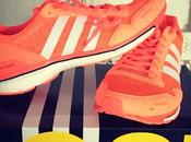 premières sorties avec chaussure running Adidas Adizero Adio