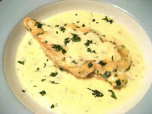 poulet sauce fromage cookeo