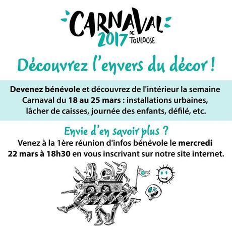 Devenez Benevole pour le carnaval 2017