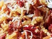 Risotto lardons chorizo avec cookeo