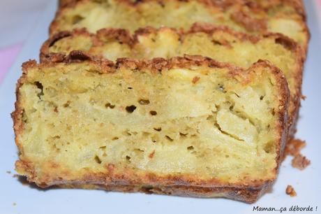 Cake aux pommes aux jaunes d’oeufs