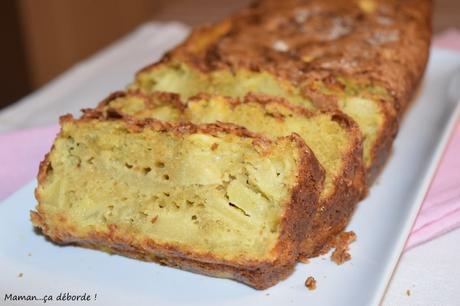 Cake aux pommes et aux jaunes d'oeufs
