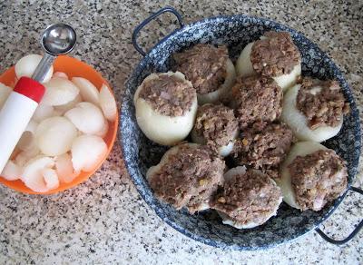 Navets farcis au pot-au-feu d'hier Navets farcis au pot-au-feu d'hier