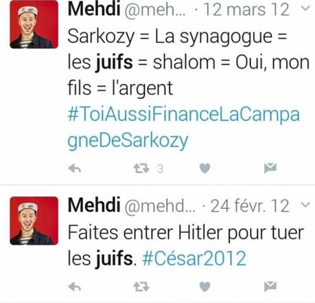 Les curieux tweets de Mehdi Meklat