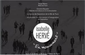 Château de Tours – Exposition Isabelle HERVE  « En mouvement » 24 Février au 7 Mai 2017