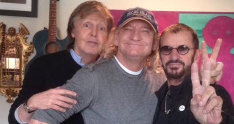 [Revue de Presse] Les deux ex-Beatles Ringo Starr et Paul Mccartney réunis en studio