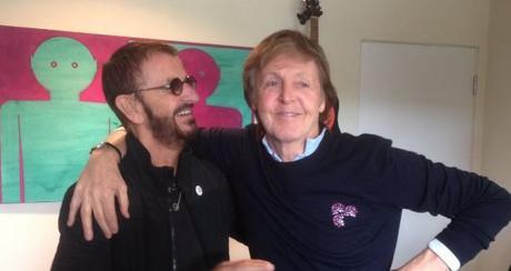 [Revue de Presse] Ringo Starr et Paul McCartney réunis en studio
