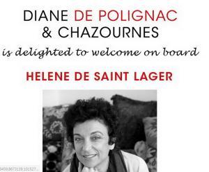 Galerie Diane de Polignac  exposition  HELENE DE SAINT LAGER