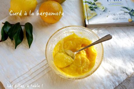 Curd au citron bergamote