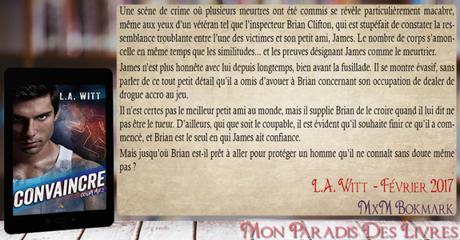 Cover me #2 – Convaincre – L.A. Witt