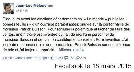 Jean-Luc Mélenchon, candidat autoproclamé aux amitiés mal assumées