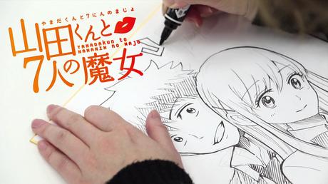 [Vidéo] La mangaka Miki YOSHIKAWA (Yamada-kun & the 7 Witches) dessine Ryu et Urara