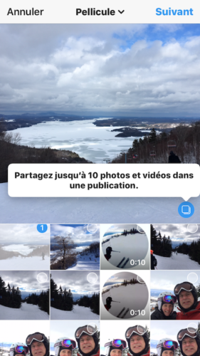 Les albums Instagram : comment publier plusieurs photos et vidéos dans une publication