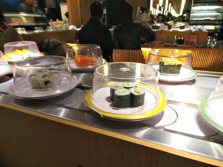 Matsuri restaurant japonais comptoir tournant paris la boëtie