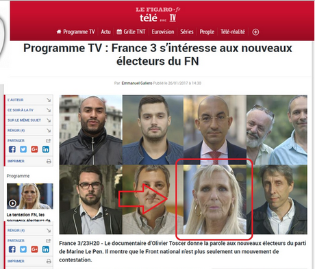 l’inconnue de #LEmissionPolitique pas inconnue de la fachosphère