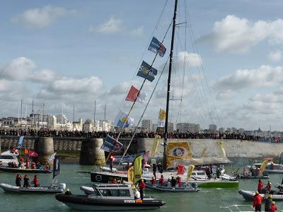 Les arrivées du Vendée Globe