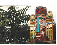 BRICOLAGE : J`ai sculpté quelques totems des Indiens du Pacifique canadien !