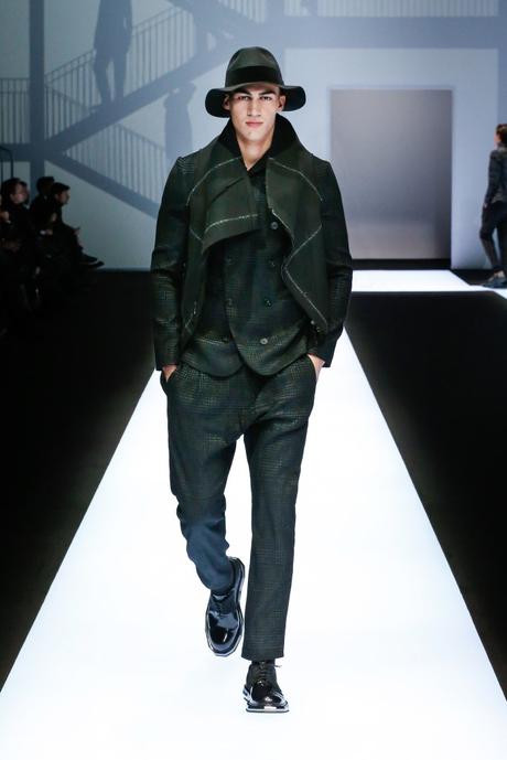 Giorgio Armani – Fashion Week Homme Milan Automne-Hiver 2017-2018