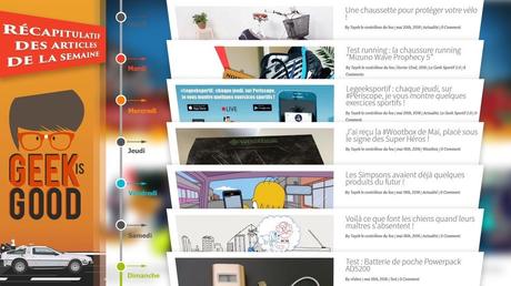 Voici une petite sélection des articles ayant retenu notre attention