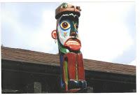 BRICOLAGE : J`ai sculpté quelques totems des Indiens du Pacifique canadien ! (Complément)