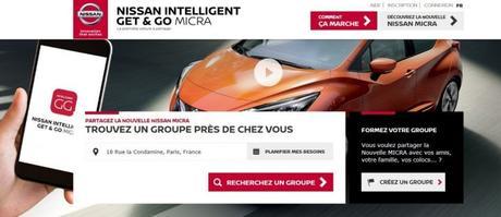 Nissan présente son service de collocation de voiture #IntelligentGetnGo