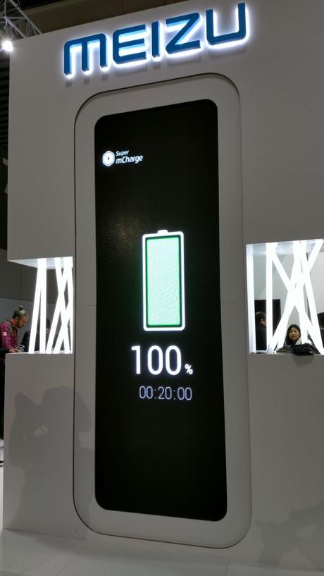 MWC 2017 : Super mCharge : 100% de charge en 18 min pour les futurs smartphones Meizu
