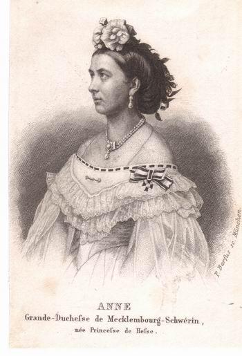 Les amies de Louis II de Bavière: Anna de Hesse-Darmstadt
