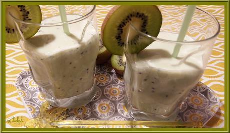 Lait frappé aux Kiwis