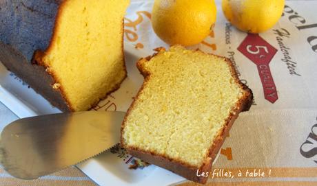 Cake au citron bergamote (façon Pierre Hermé)