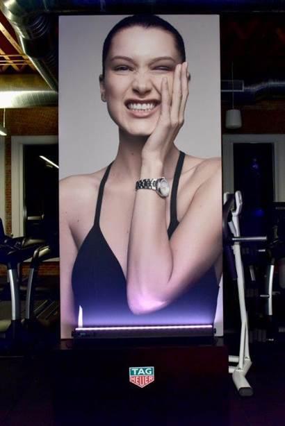 BELLA HADID devient la nouvelle ambassadrice TAG Heuer