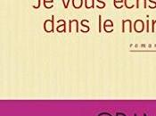 vous écris dans noir Jean-Luc Seigle