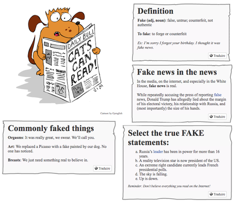 The Word of the Month (FEBRUARY 2017): FAKE
