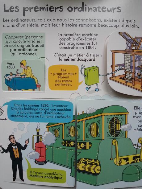 Un ordinateur, comment ça marche – Usborne – 2017 (Dès 5 ans)