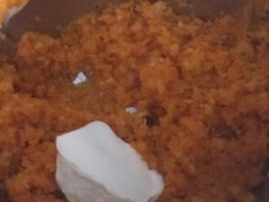 Parmentier de Gésiers aux Carottes Cliquer sur les photographies pour les agrandir