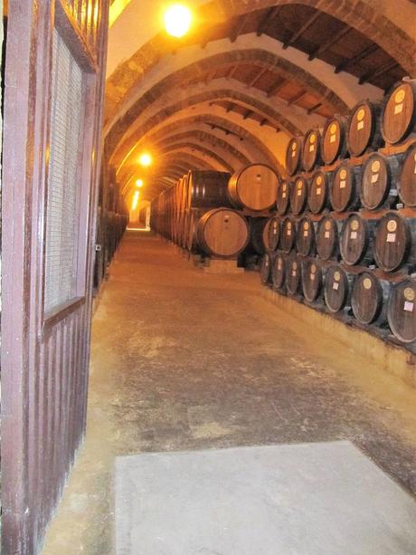 Pays étranger- La Sicile - visite d'une Cave....