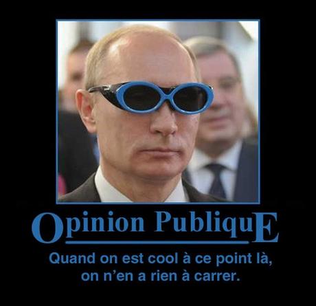 L'opinion publique : quand on est cool à ce point, on n'en a rien à carrer.