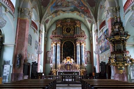 autriche klagenfurt carinthie église st. egid kirche