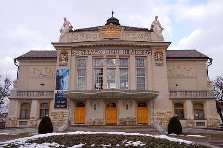 autriche klagenfurt carinthie art nouveau stadttheater
