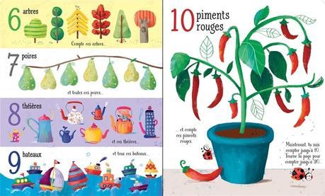 Jouer et découvrir # 62– Compte jusqu’à 100 - Usborne – 2017 (dès 3 ans)