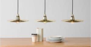 Des luminaires en laiton dans mon intérieur