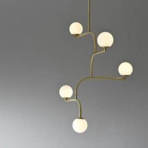 Des luminaires en laiton dans mon intérieur