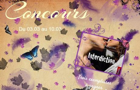 [Concours] Interdiction de Vanessa Pasquier